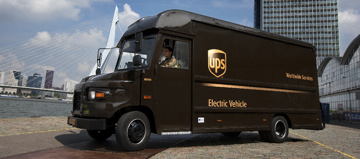 UPS delivers on an electric vehicle strategy.