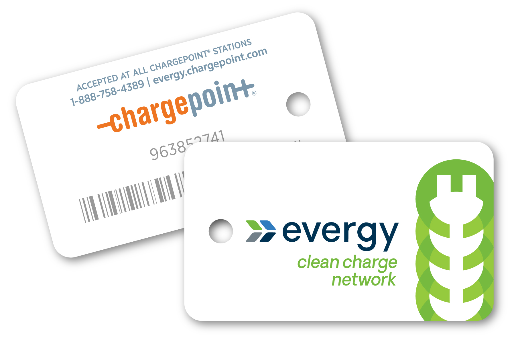 Evergy Clean Charge Network ChargePoint Card