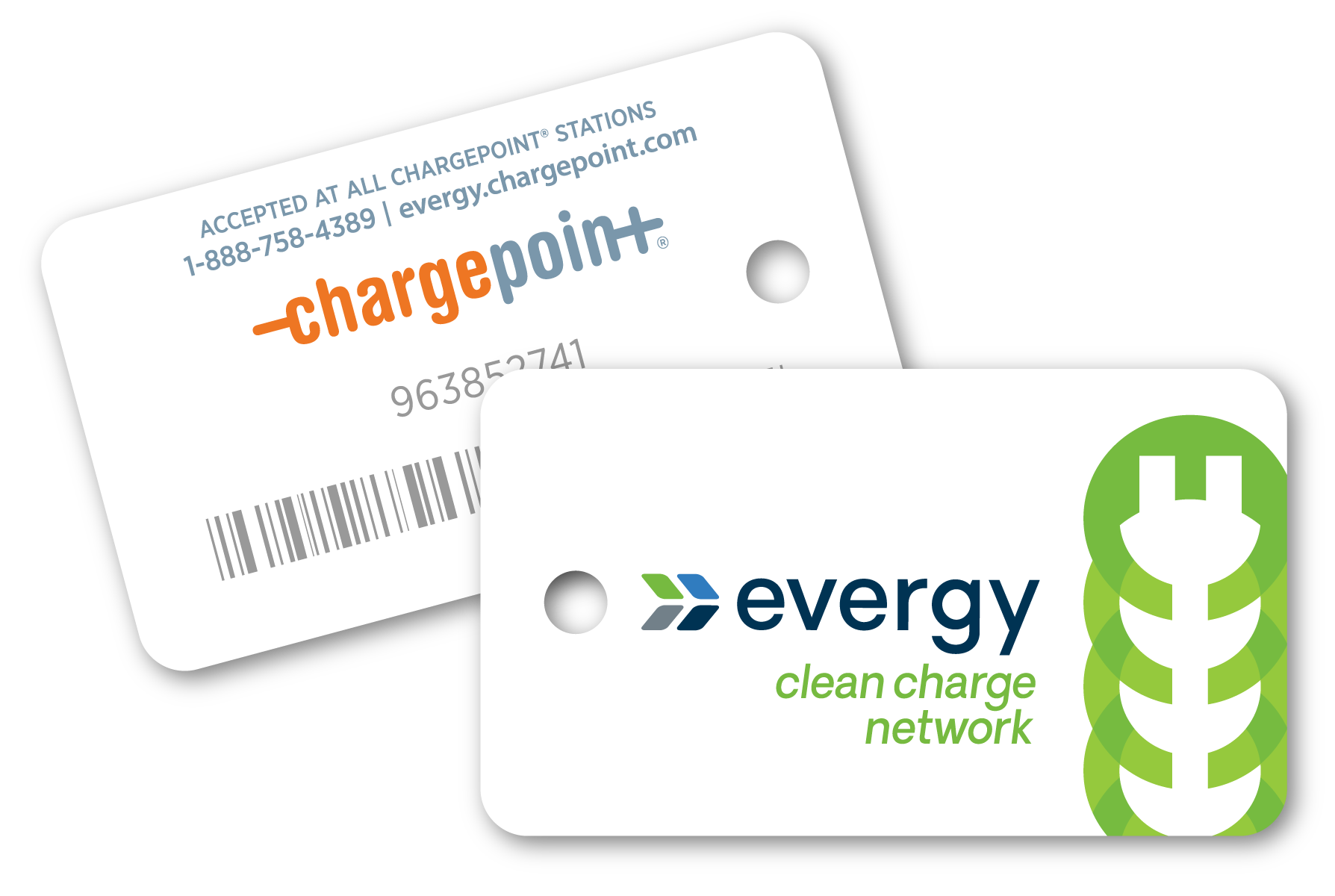 Evergy Clean Charge Network ChargePoint Card