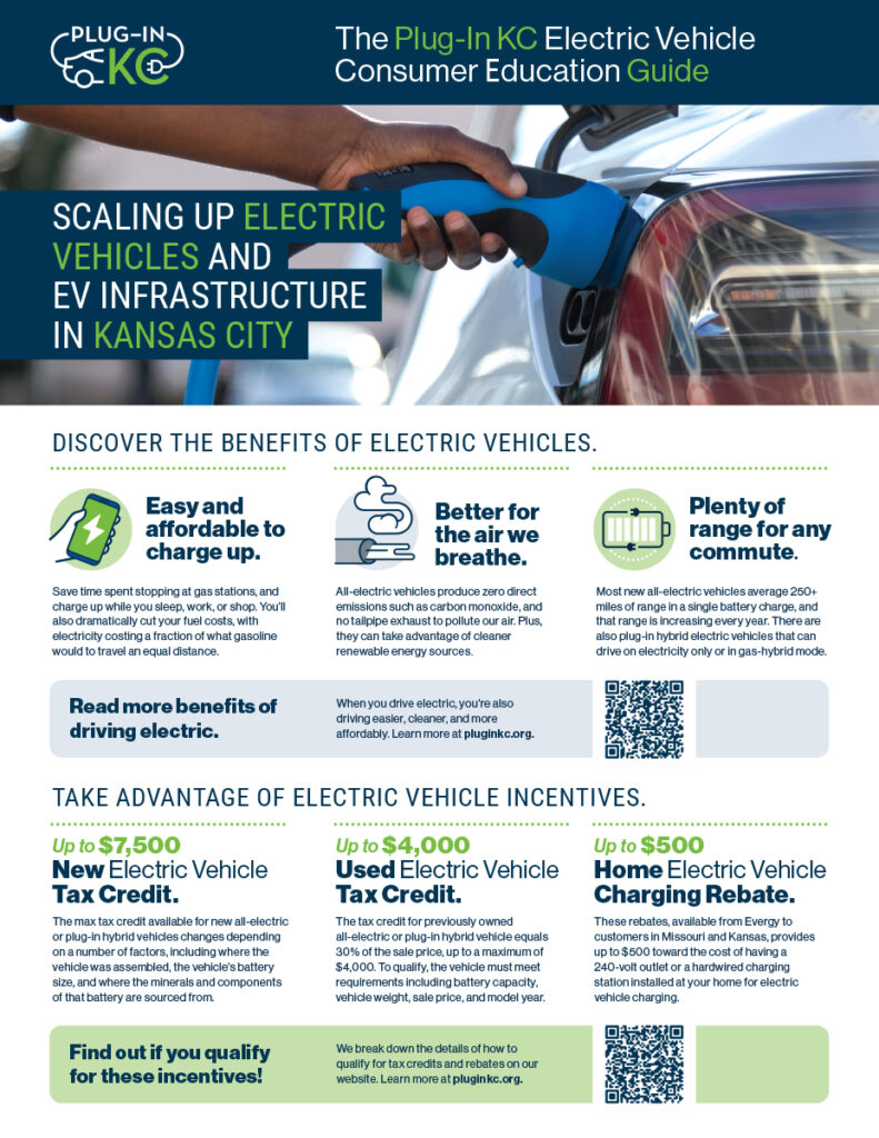 Plug-IN KC Electric Vehicle Consumer Print Guide