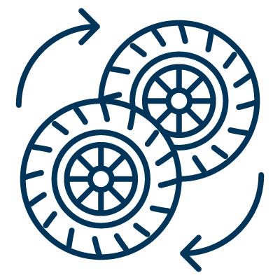 Tire Rotation Icon