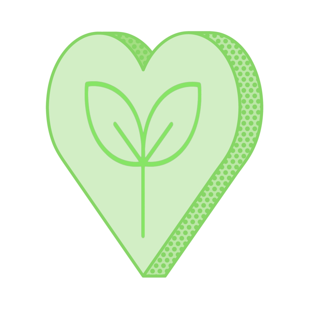 Drive Your Vales: Heart with Leaves