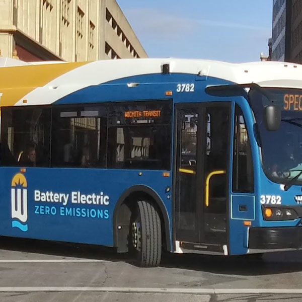 Wichita Transit Electric Bus